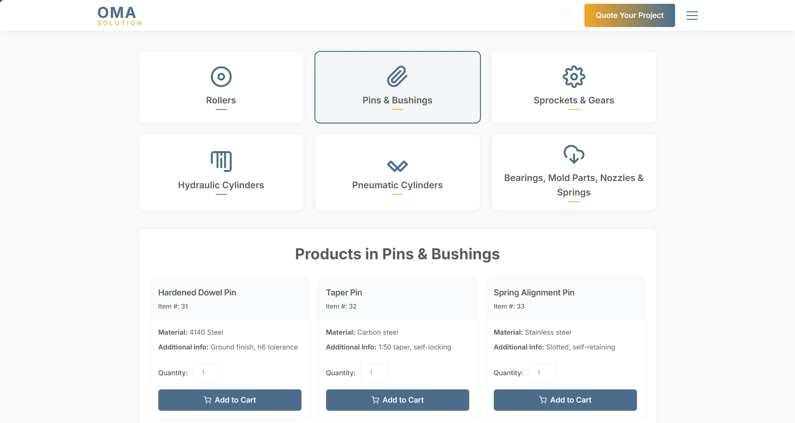 Plataforma Web de Productos