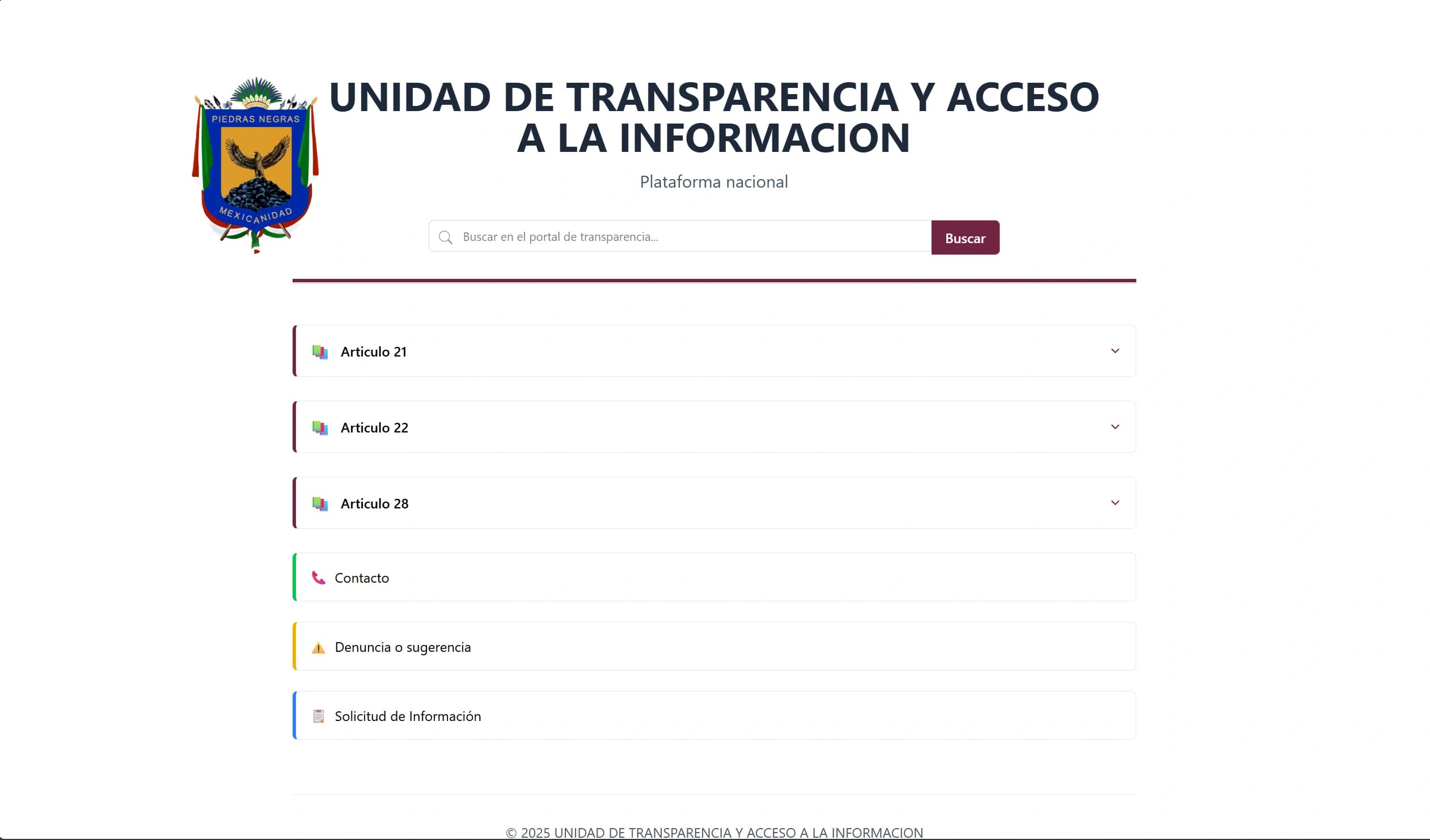 Portal de Transparencia